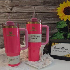 *Set of 2* PINK PARADE Stanley 30&40oz Quencher H2.0 Flowstate Tumblers🩷🩷